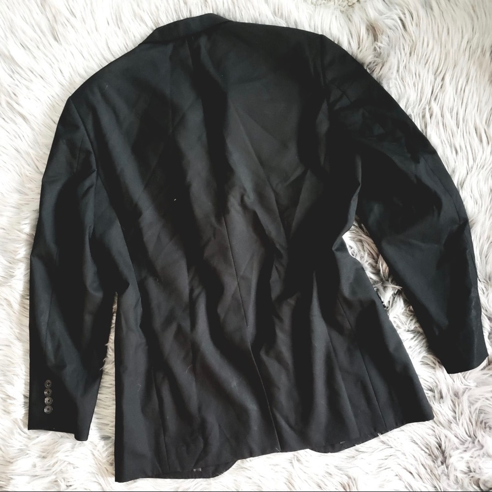J crew blazer black button up coat lined jacket - Picture 2 of 5